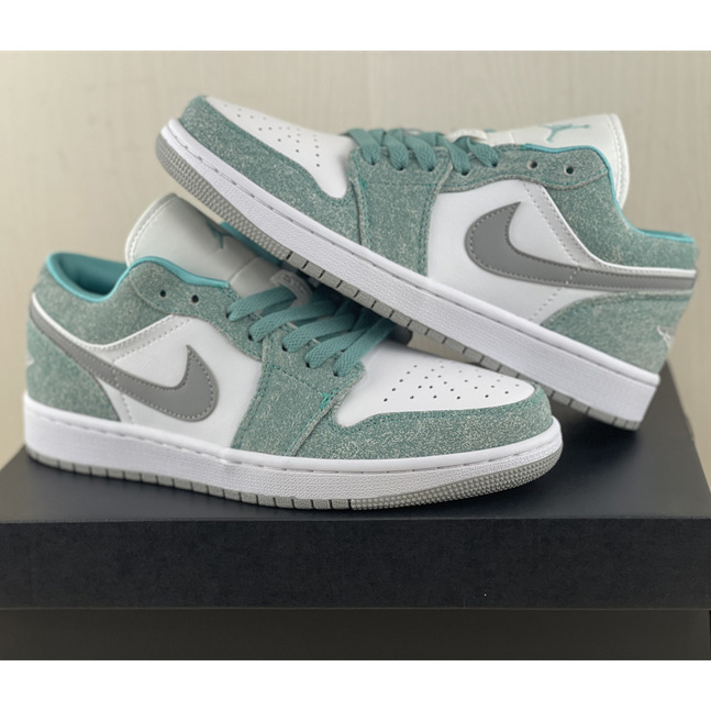 Air Jordan 1 Low ''New Emerald'' Sneaker  DN3705 301 - DesignerGu