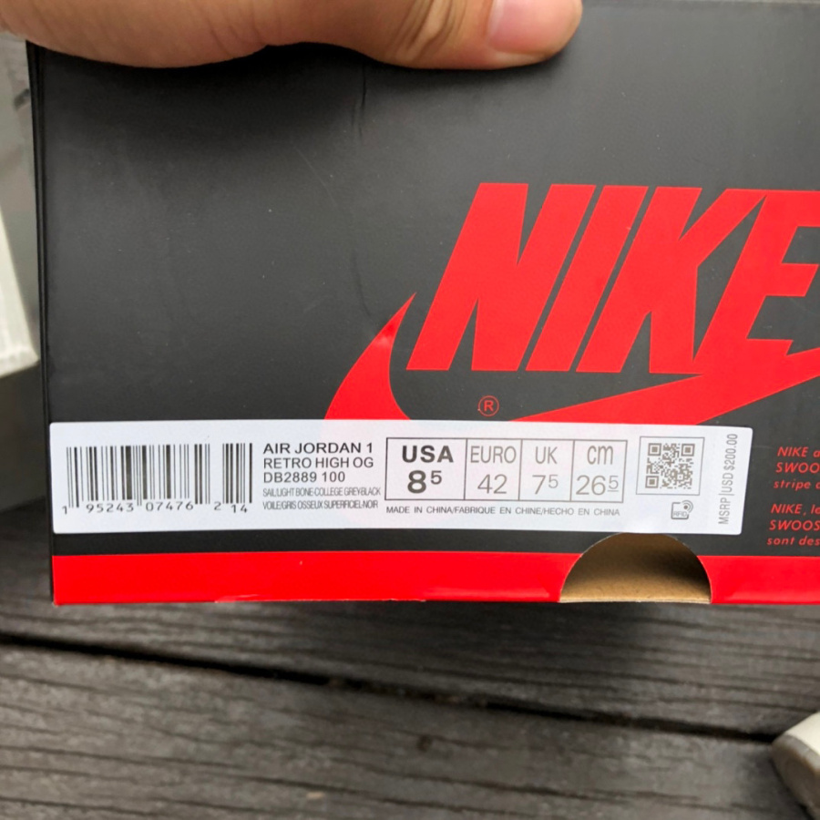 Air Jordan 1 High AJ1   DB2889-100 - DesignerGu