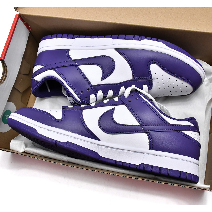 Nike Dunk Low Championship Court Purple Sneaker   DD1391-104 - DesignerGu