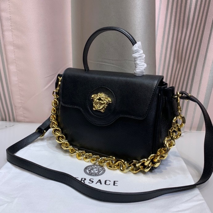 Versace La Medusa Small Handbag(25-15-22cm) - DesignerGu