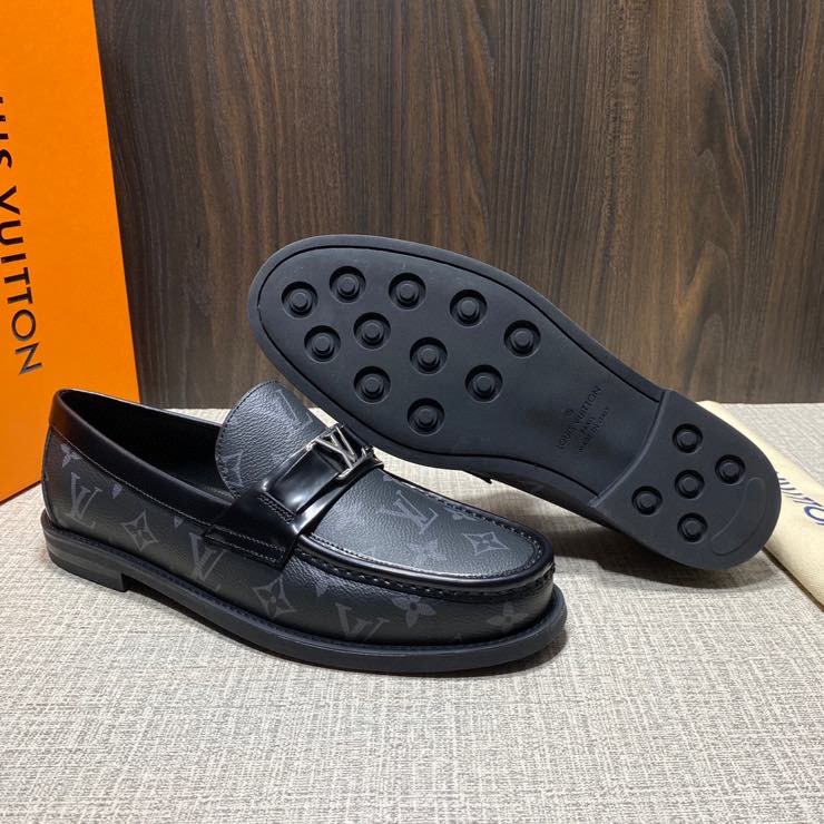 Louis Vuitton Major Loafer(Black) - DesignerGu