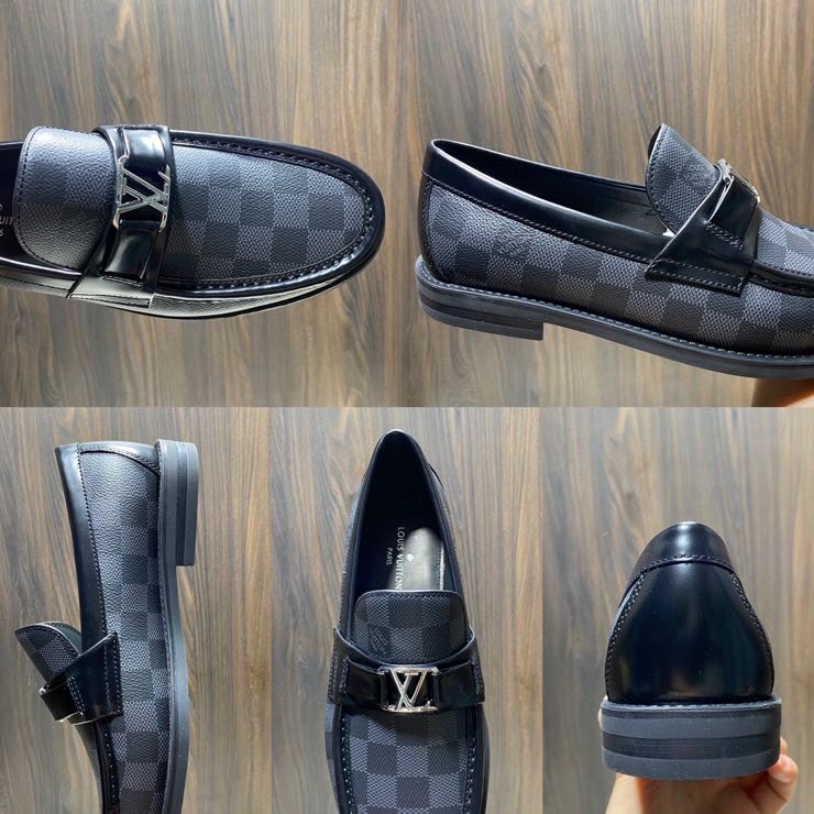 Louis Vuitton Major Loafer(Black) - DesignerGu