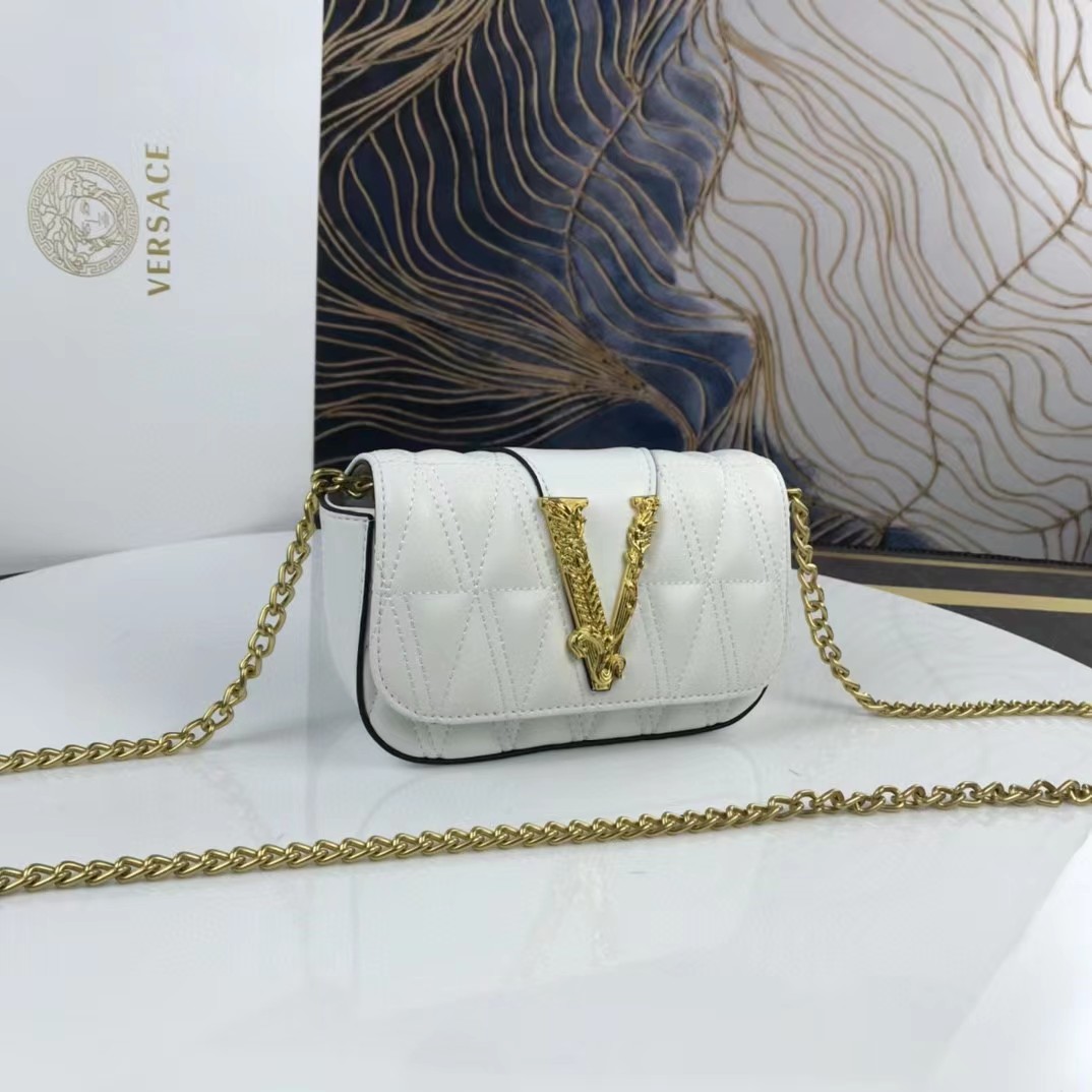  Versace Virtus Shoulder Bag(16-10-6cm) - DesignerGu