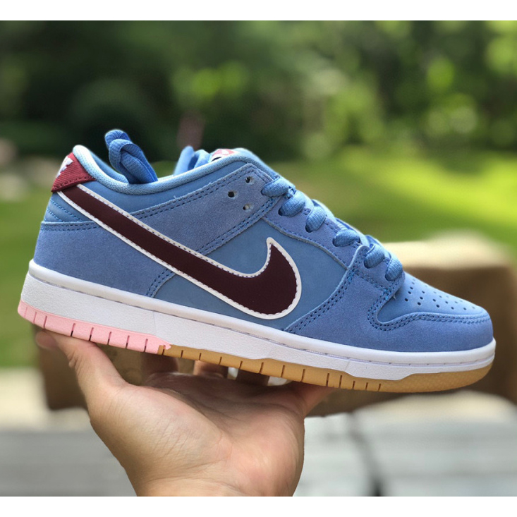  Nike SB Dunk Low PRM Phillies Sneakers   DQ4040-400 - DesignerGu