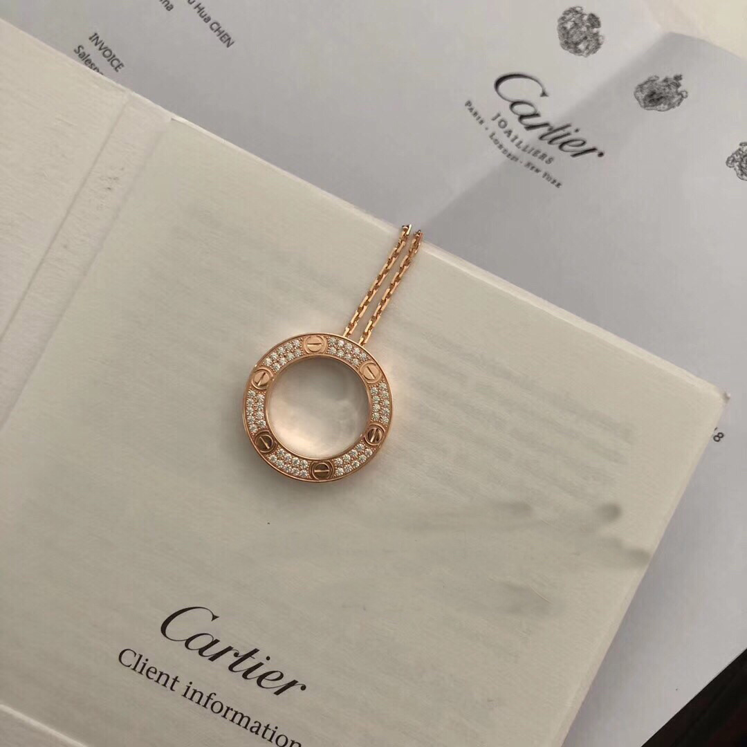 Cartier Love Necklace - DesignerGu