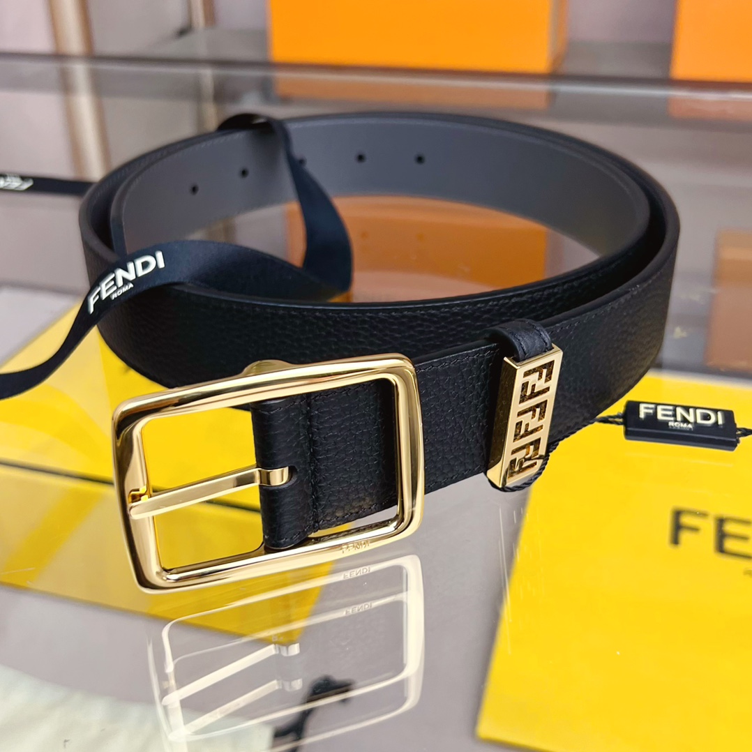 Fendi Leather Belt  - DesignerGu