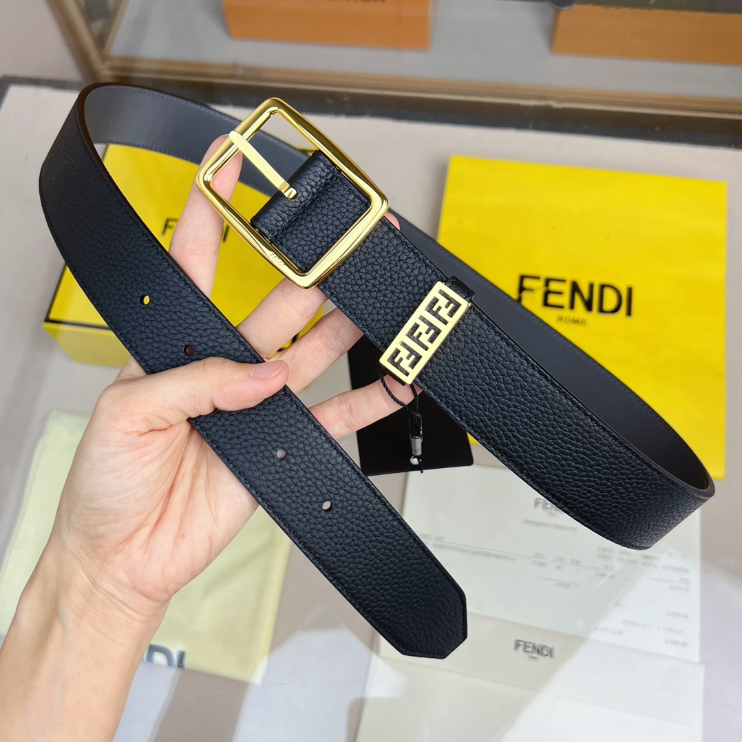 Fendi Leather Belt  - DesignerGu