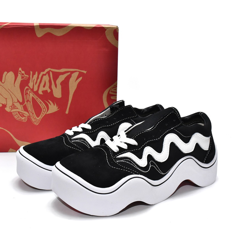 Tyga x Mschf Wavy Baby Black Sneaker   MSCHF-006 - DesignerGu