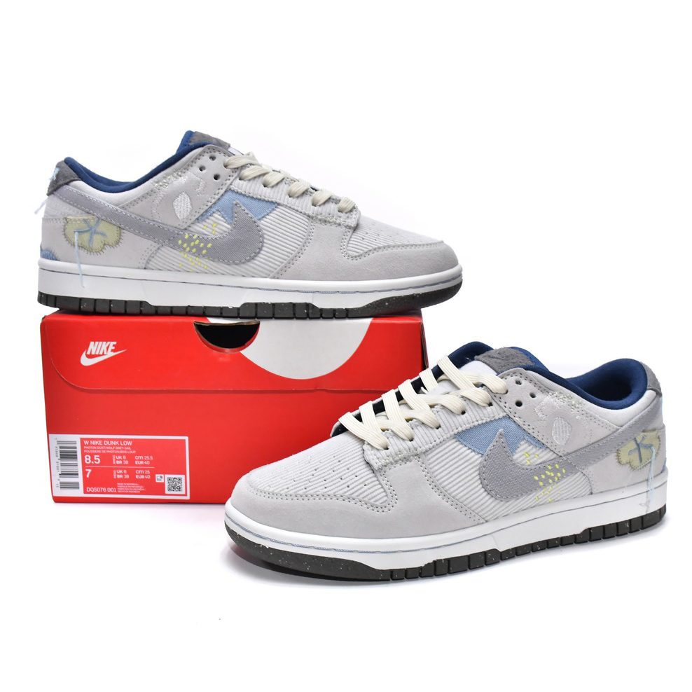 Nike Dunk Low Bright Side Sneaker   DQ5076-001 - DesignerGu