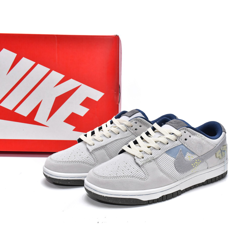 Nike Dunk Low Bright Side Sneaker   DQ5076-001 - DesignerGu