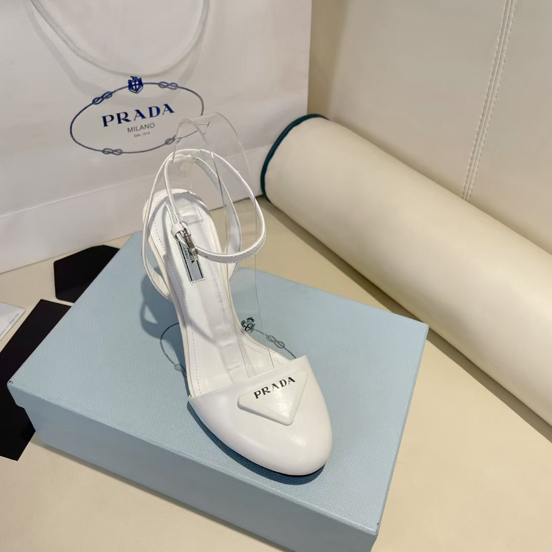 Prada Patent Leather Pumps(95MM) - DesignerGu