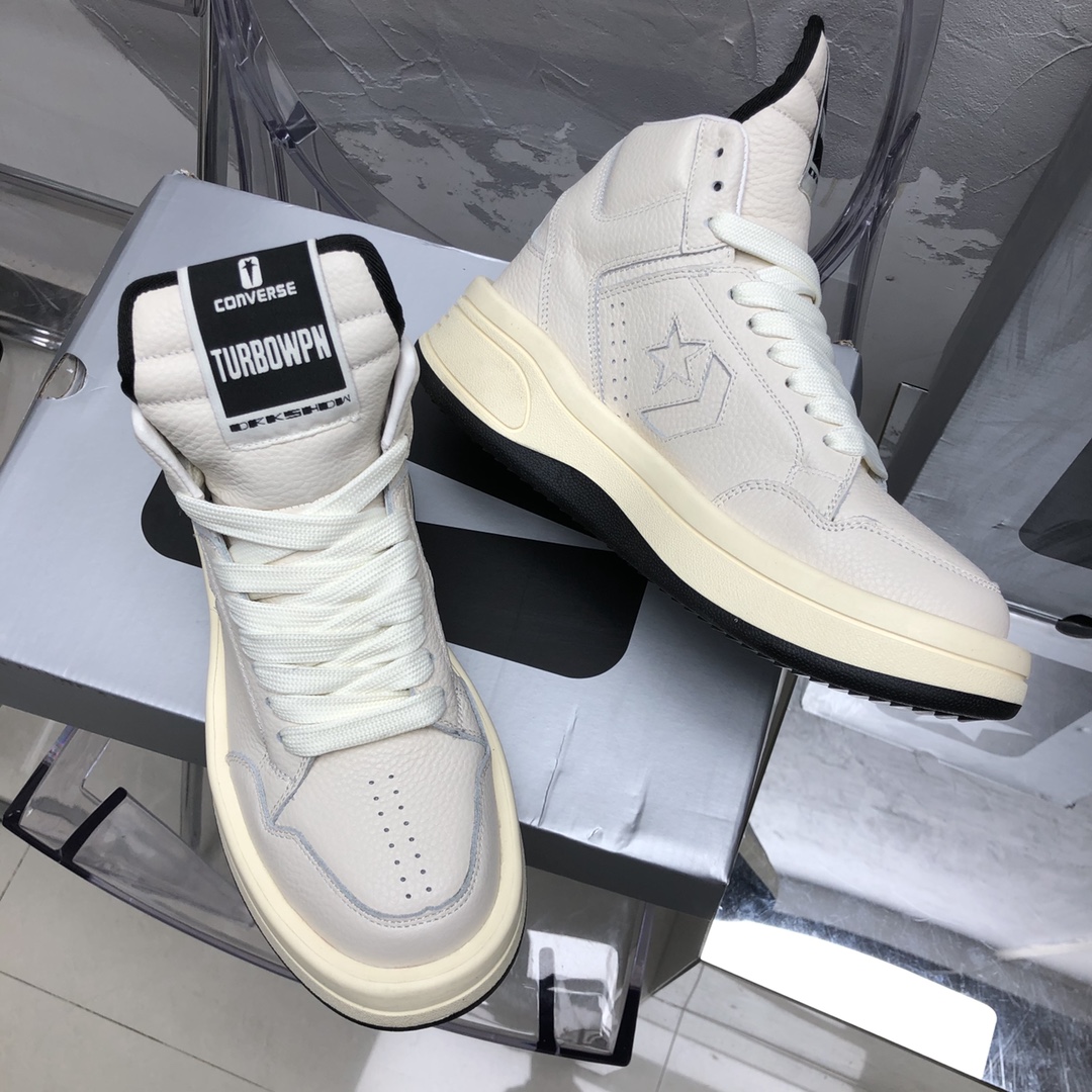 Rick Owens Converse X Drkshdw Turbowpn Sneakers - DesignerGu