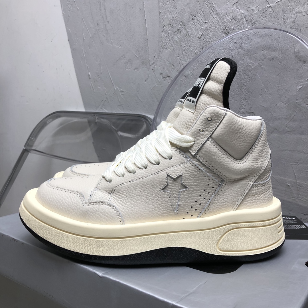 Rick Owens Converse X Drkshdw Turbowpn Sneakers - DesignerGu