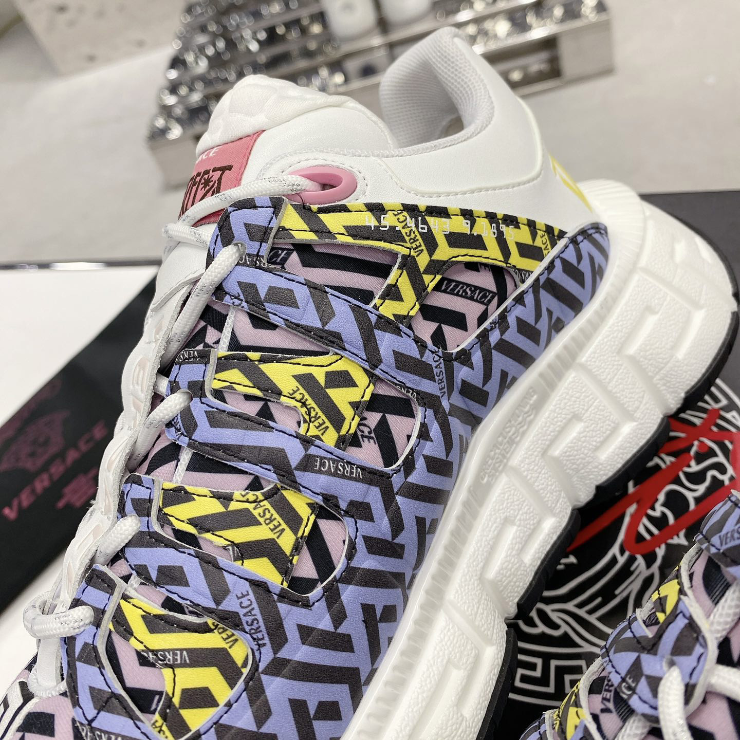 Versace Trigreca Sneakers  - DesignerGu