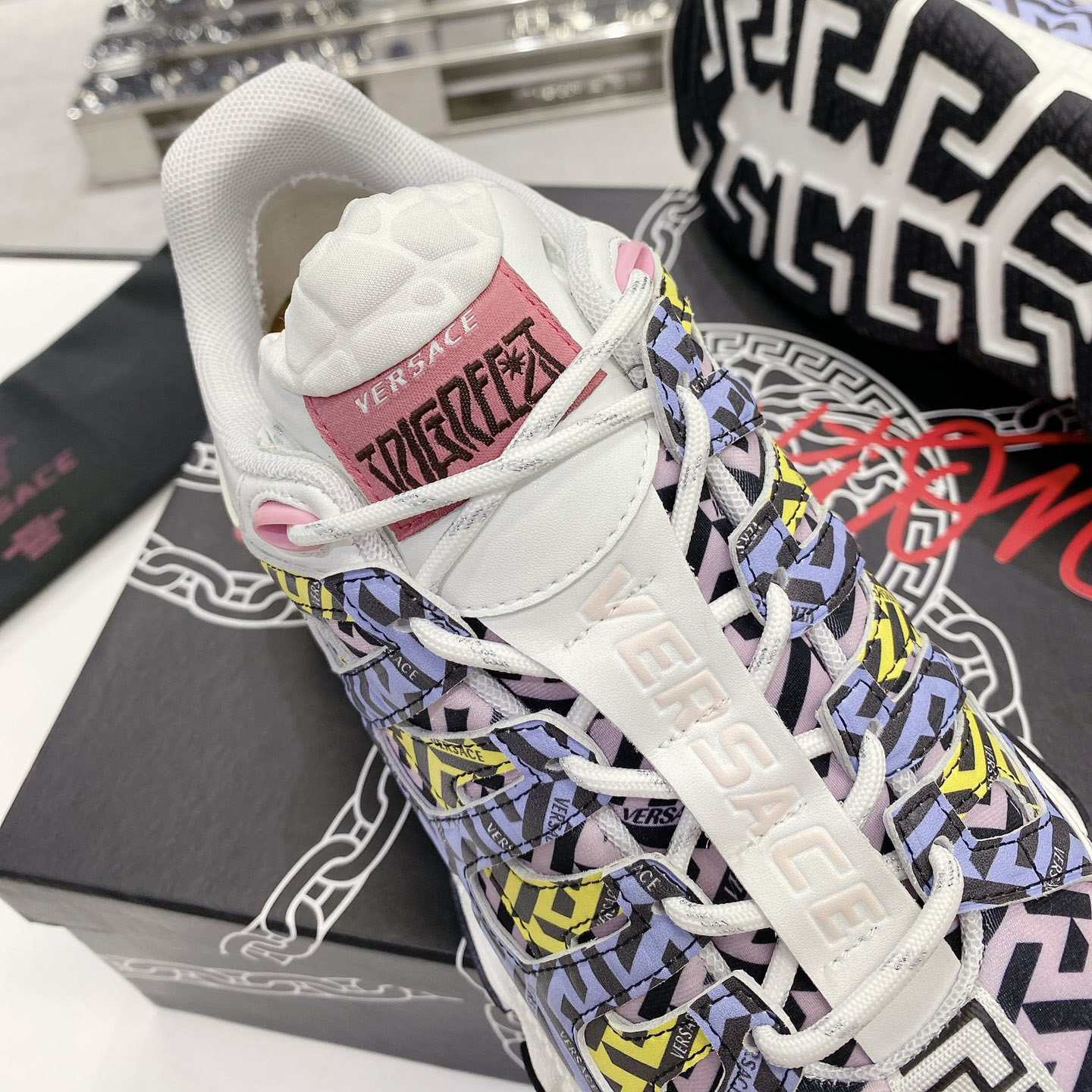 Versace Trigreca Sneakers  - DesignerGu