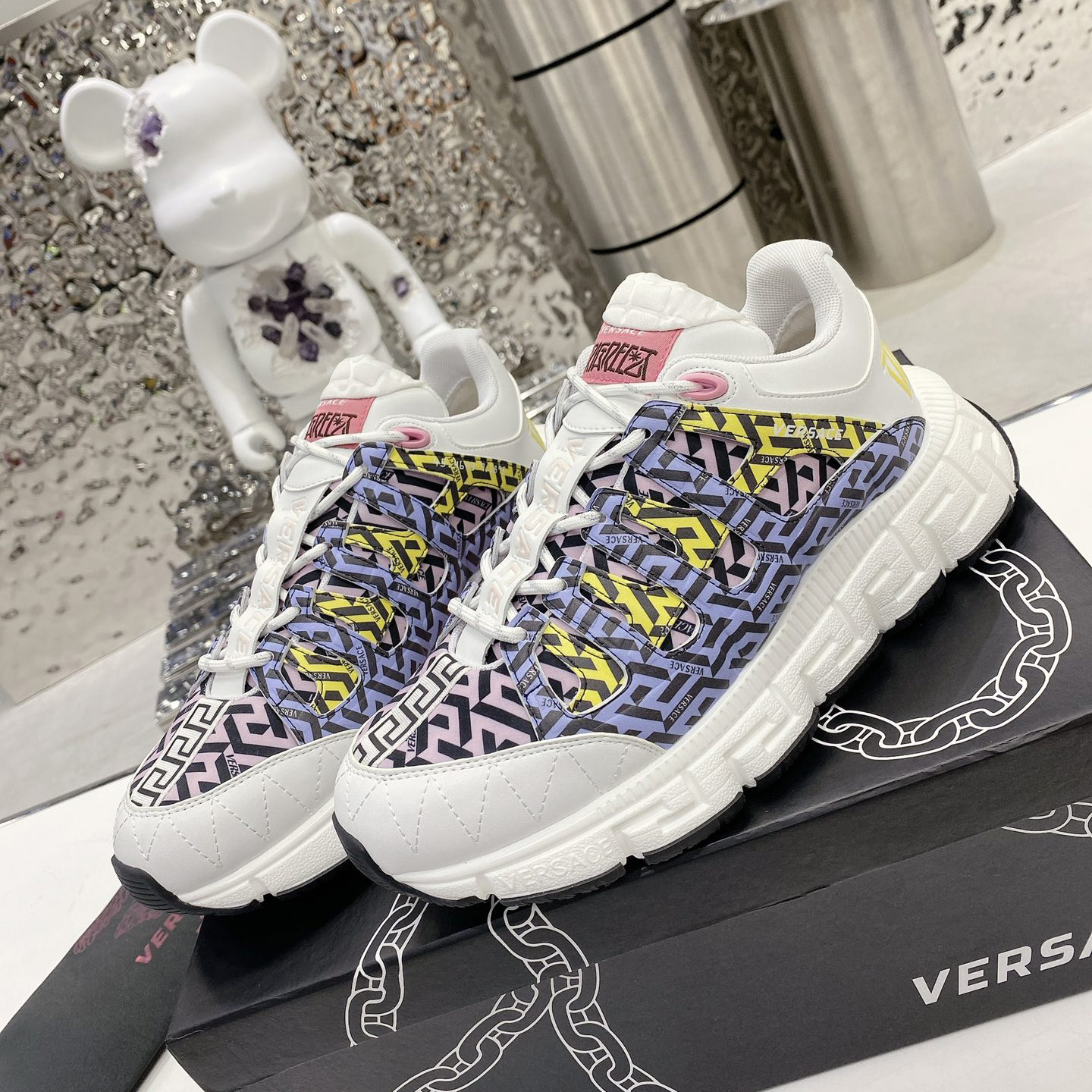 Versace Trigreca Sneakers  - DesignerGu