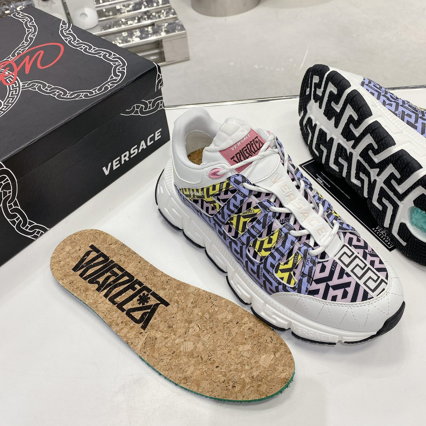 Versace Trigreca Sneakers  - DesignerGu