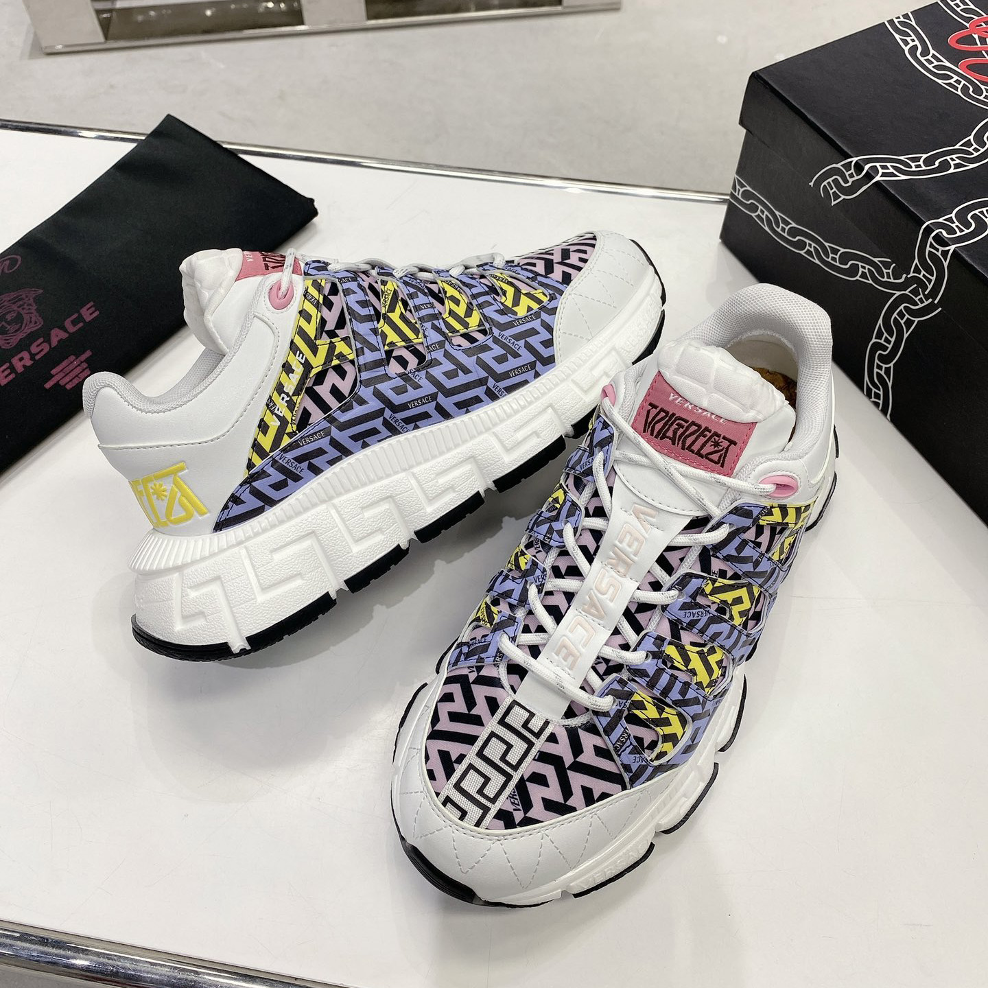 Versace Trigreca Sneakers  - DesignerGu