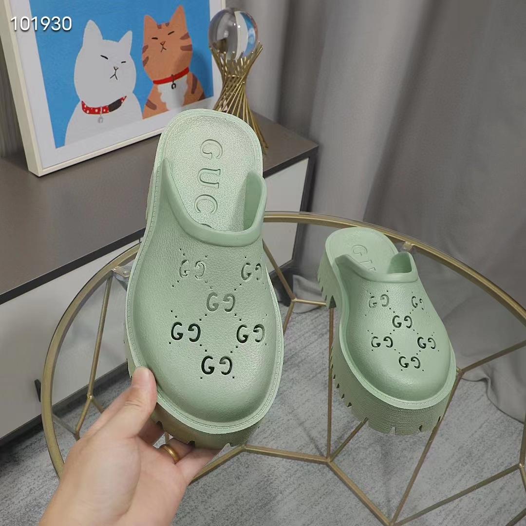 Gucci GG Slip-On Sandal - DesignerGu