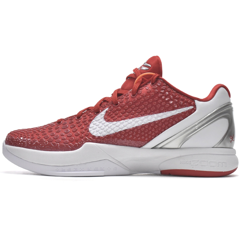 Nike Zoom Kobe VI TB Red Sneaker    454142-600 - DesignerGu