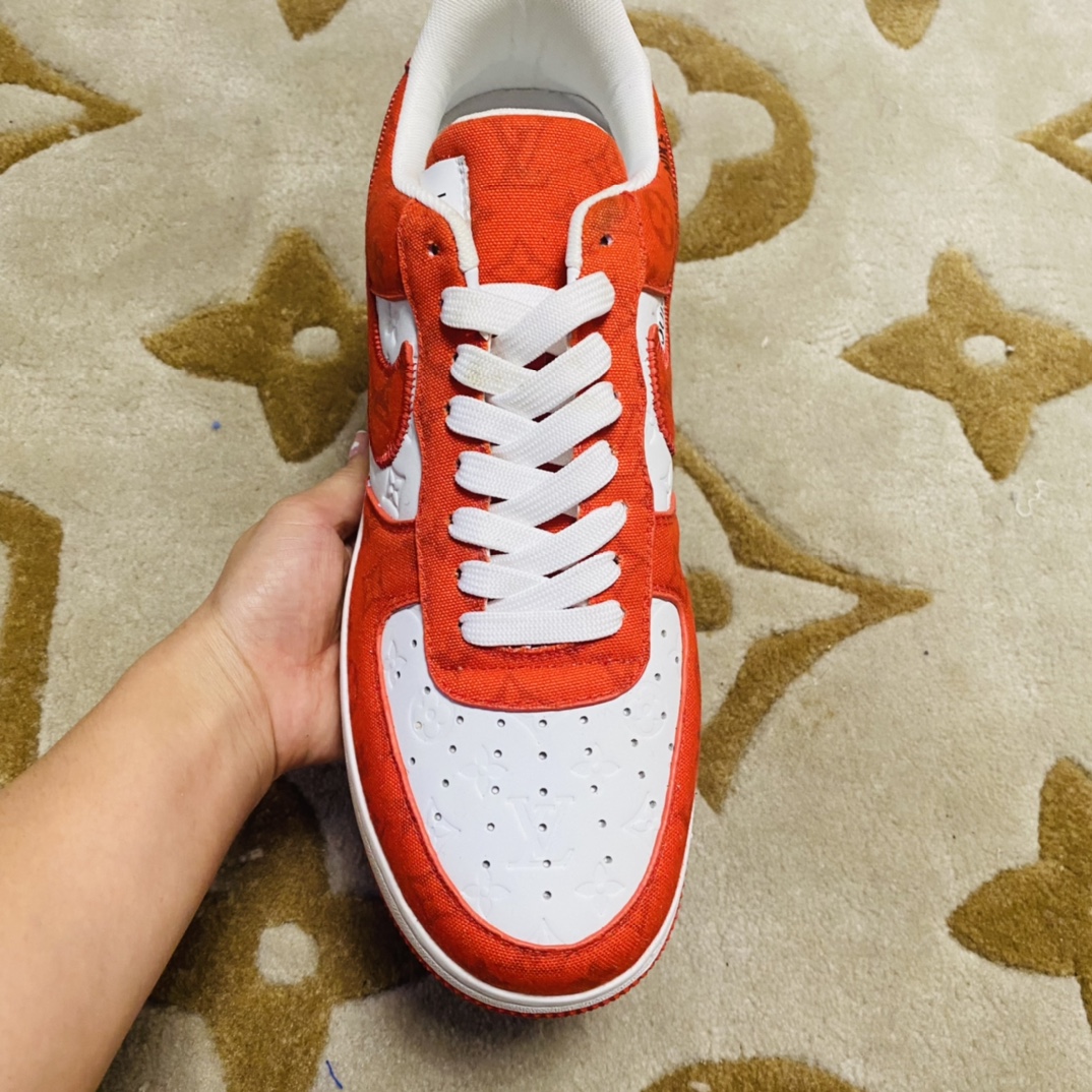 Louis Vuitton X Nike Air Force 1 Sneaker - DesignerGu