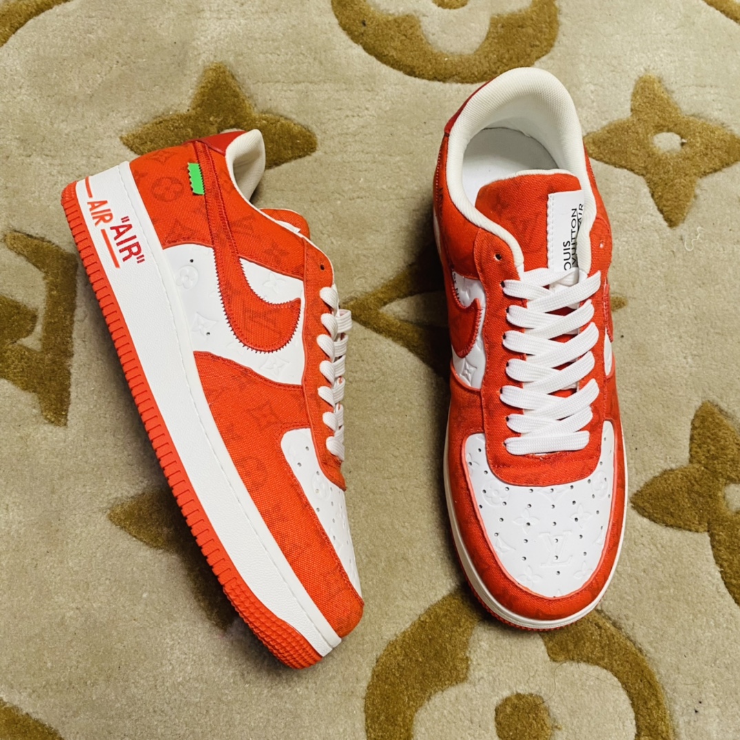 Louis Vuitton X Nike Air Force 1 Sneaker - DesignerGu