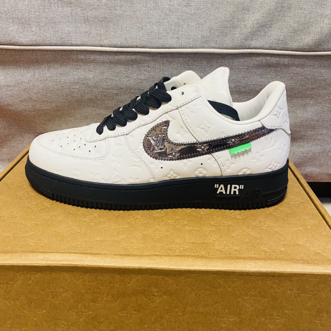 Louis Vuitton X Nike Air Force 1 Sneaker - DesignerGu