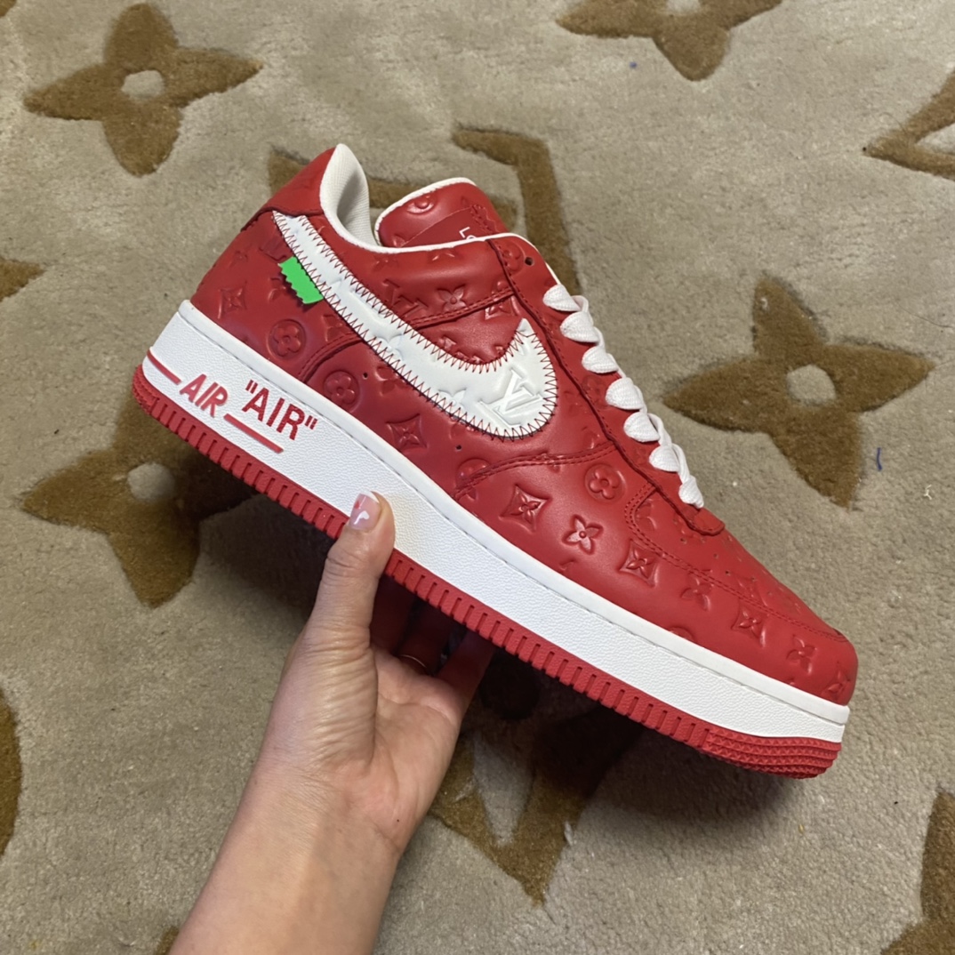 Louis Vuitton X Nike Air Force 1 Sneaker - DesignerGu