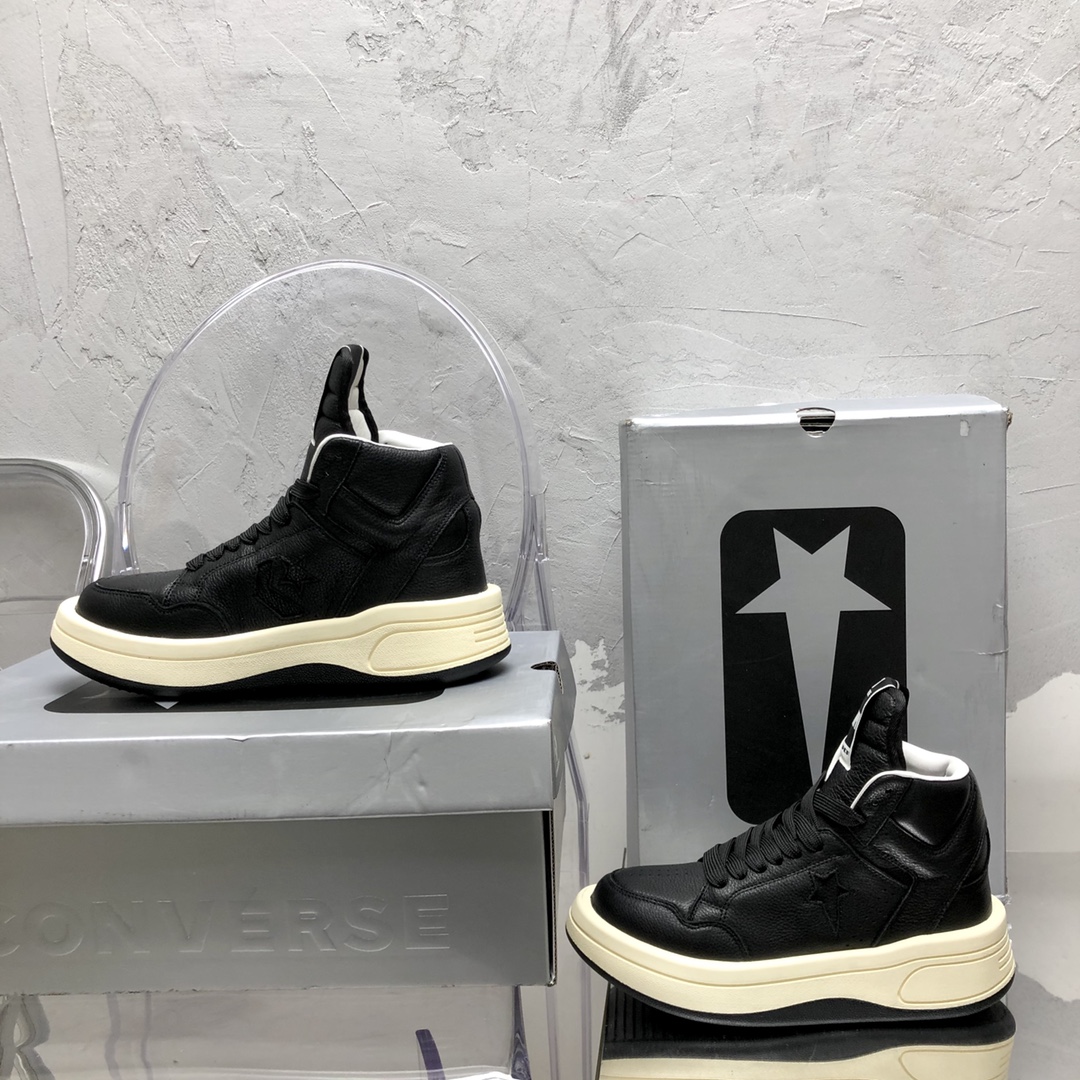 Rick Owens Converse X Drkshdw Turbowpn Sneakers - DesignerGu