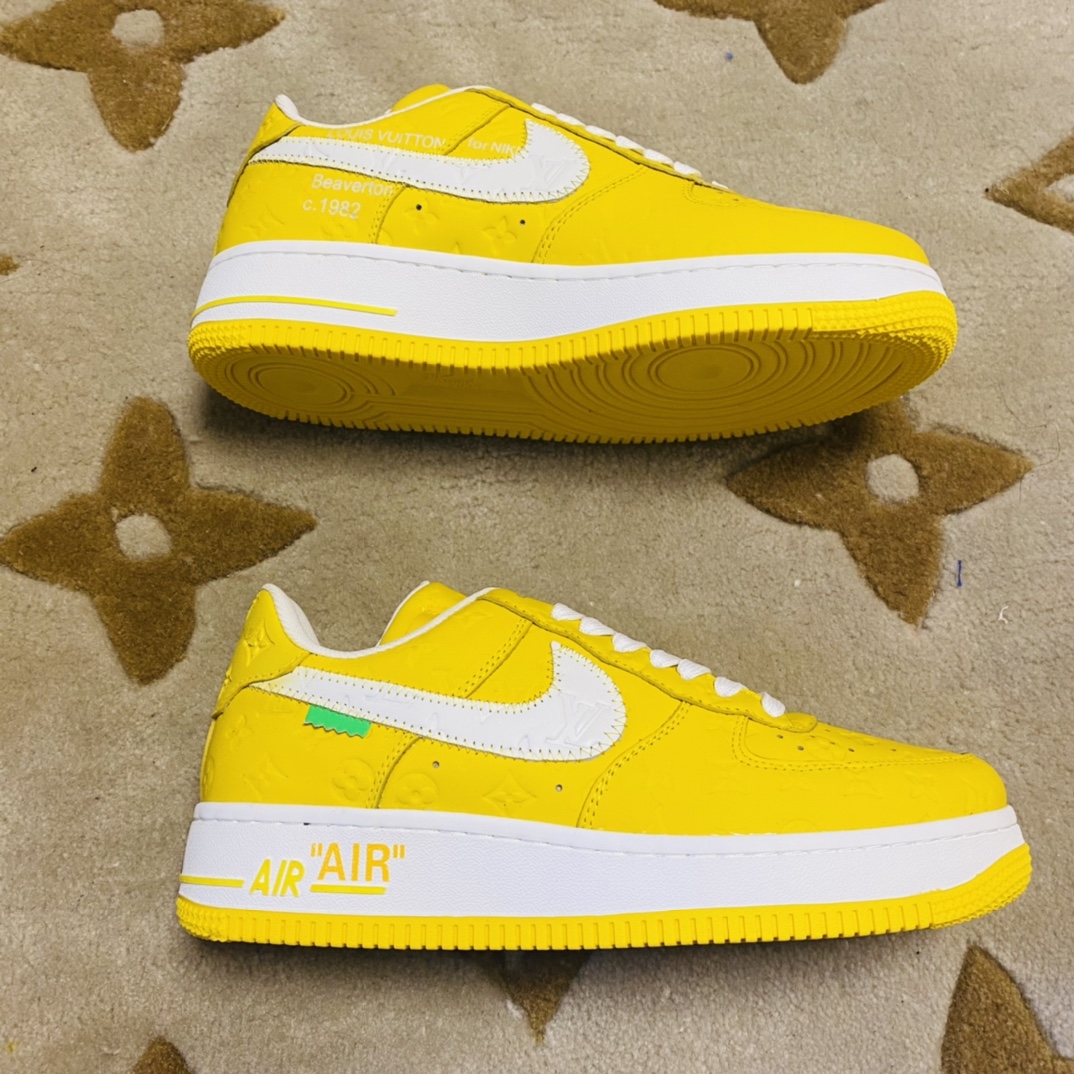 Louis Vuitton X Nike Air Force 1 Sneaker - DesignerGu