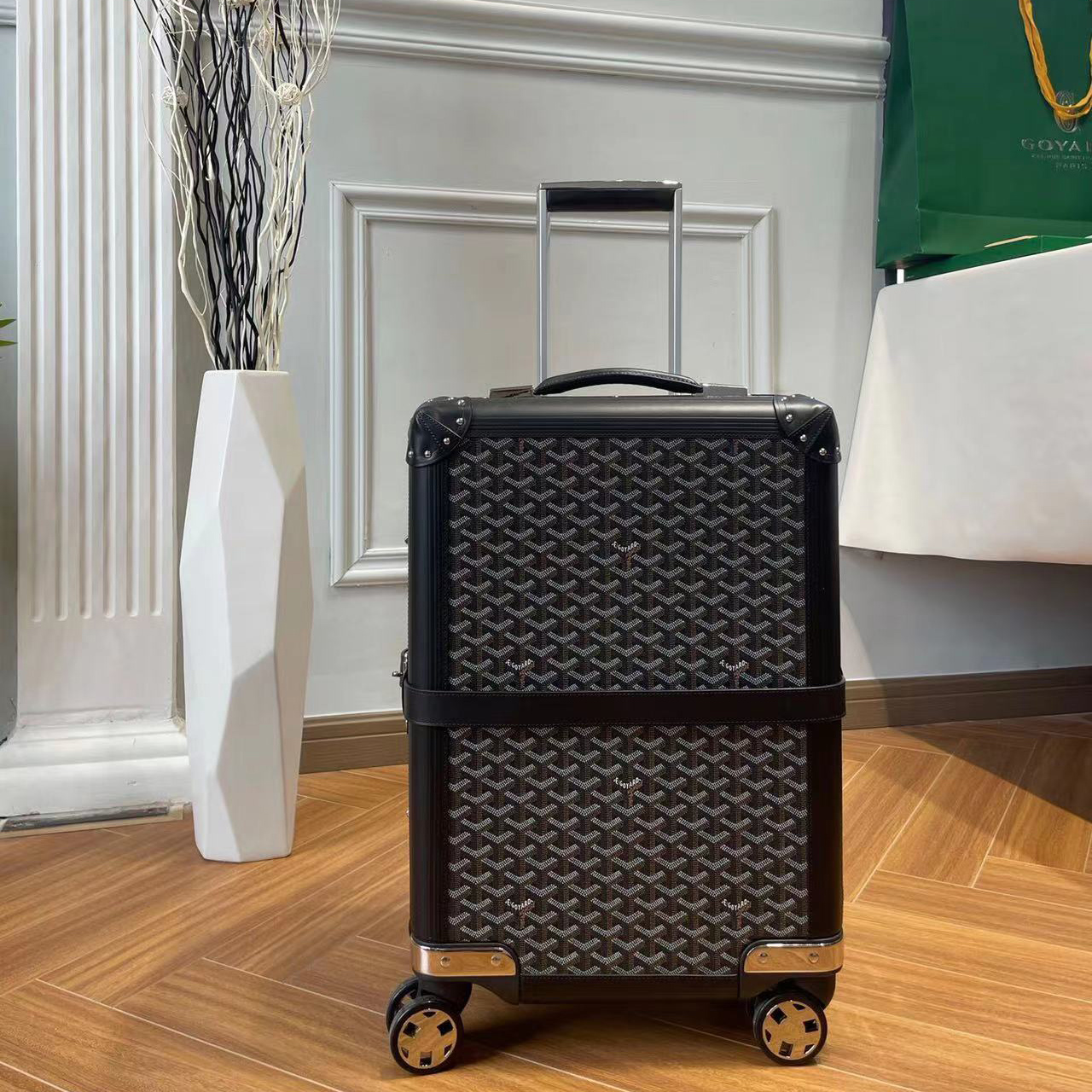 Goyard Satolas GM Rolling Suitcase - DesignerGu