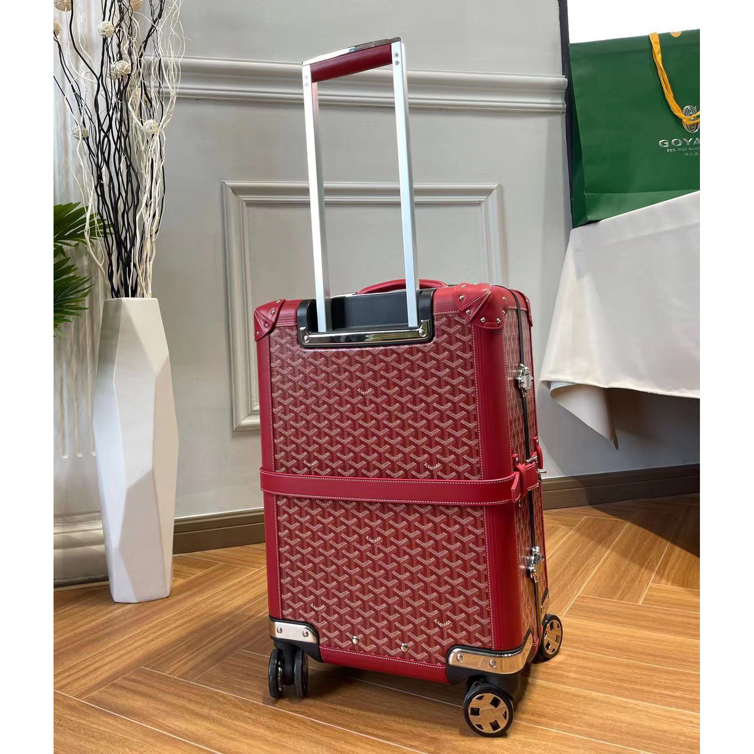 Goyard Satolas GM Rolling Suitcase - DesignerGu