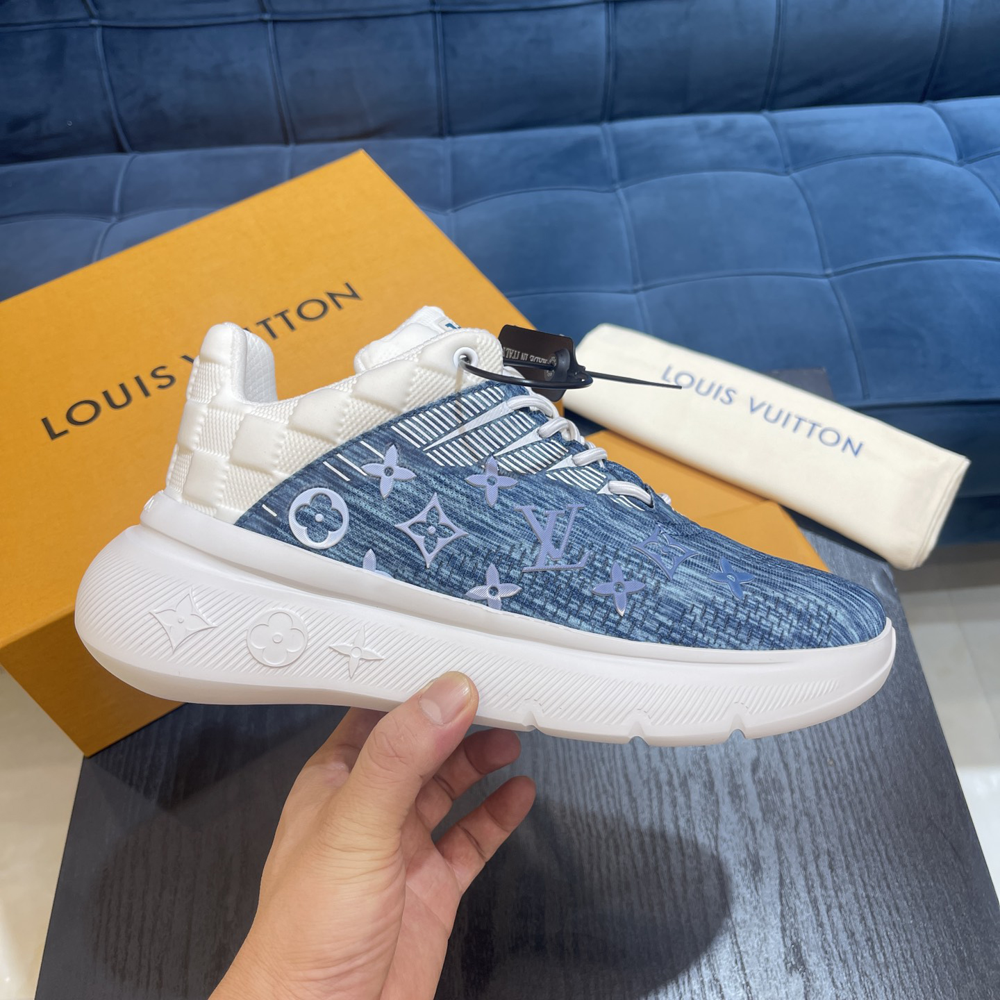 Louis Vuitton Show Up Sneaker     - DesignerGu