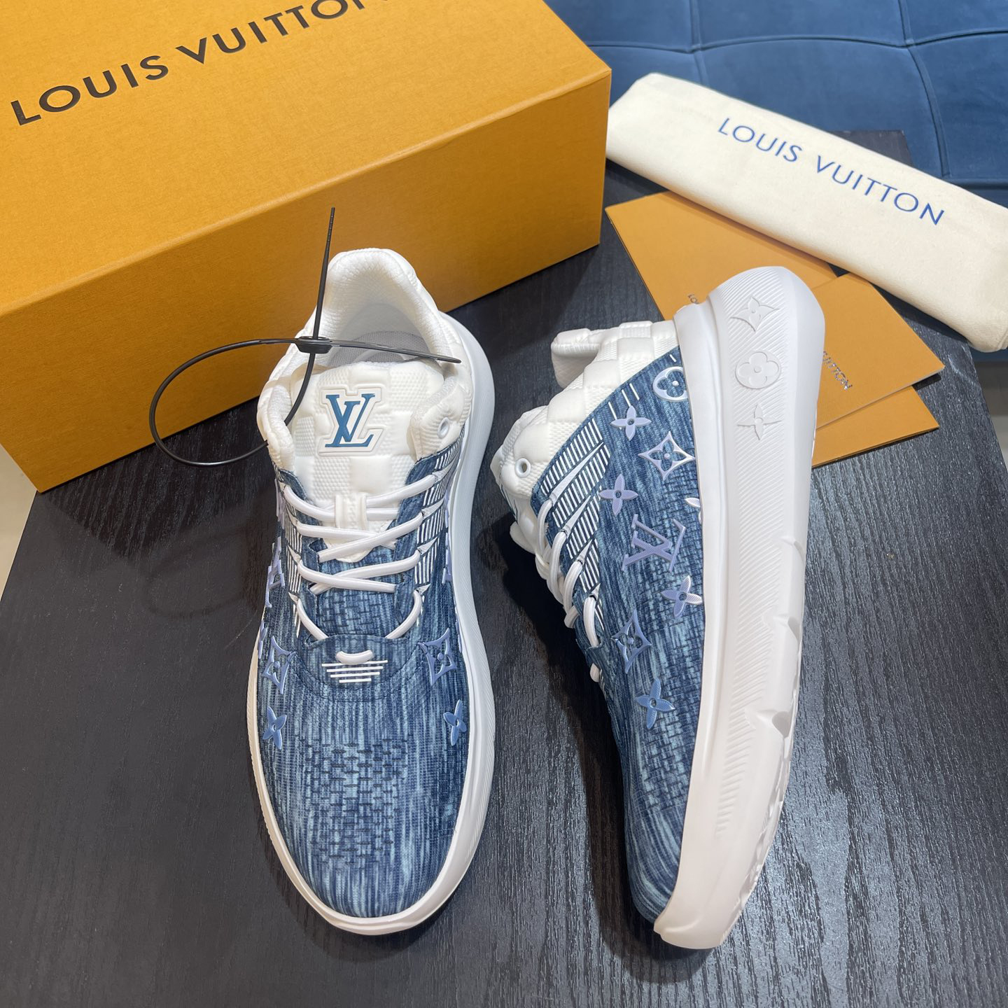 Louis Vuitton Show Up Sneaker     - DesignerGu