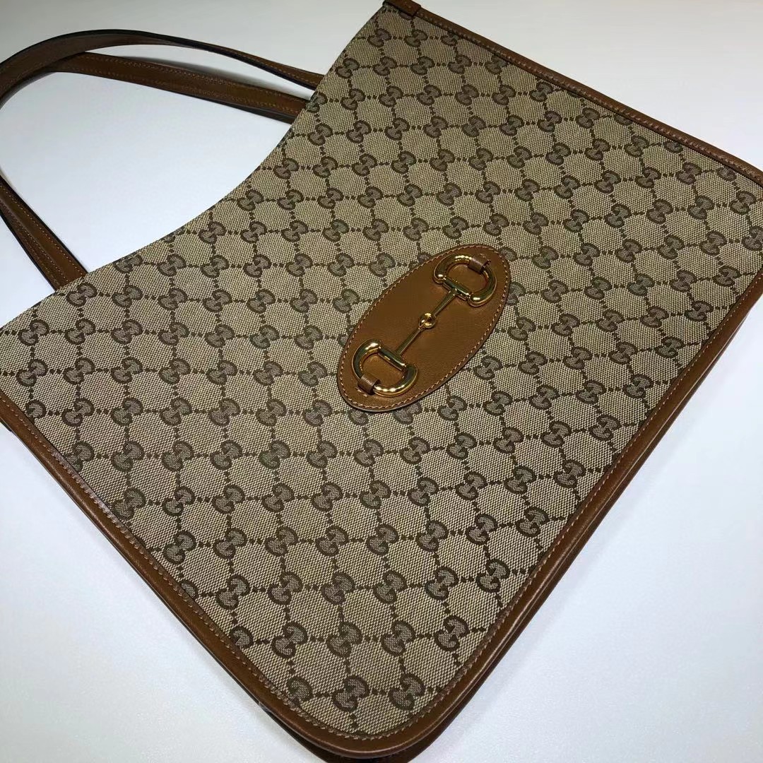 Gucci Horsebit 1955 Tote Bag(38-28.5-13CM) - DesignerGu