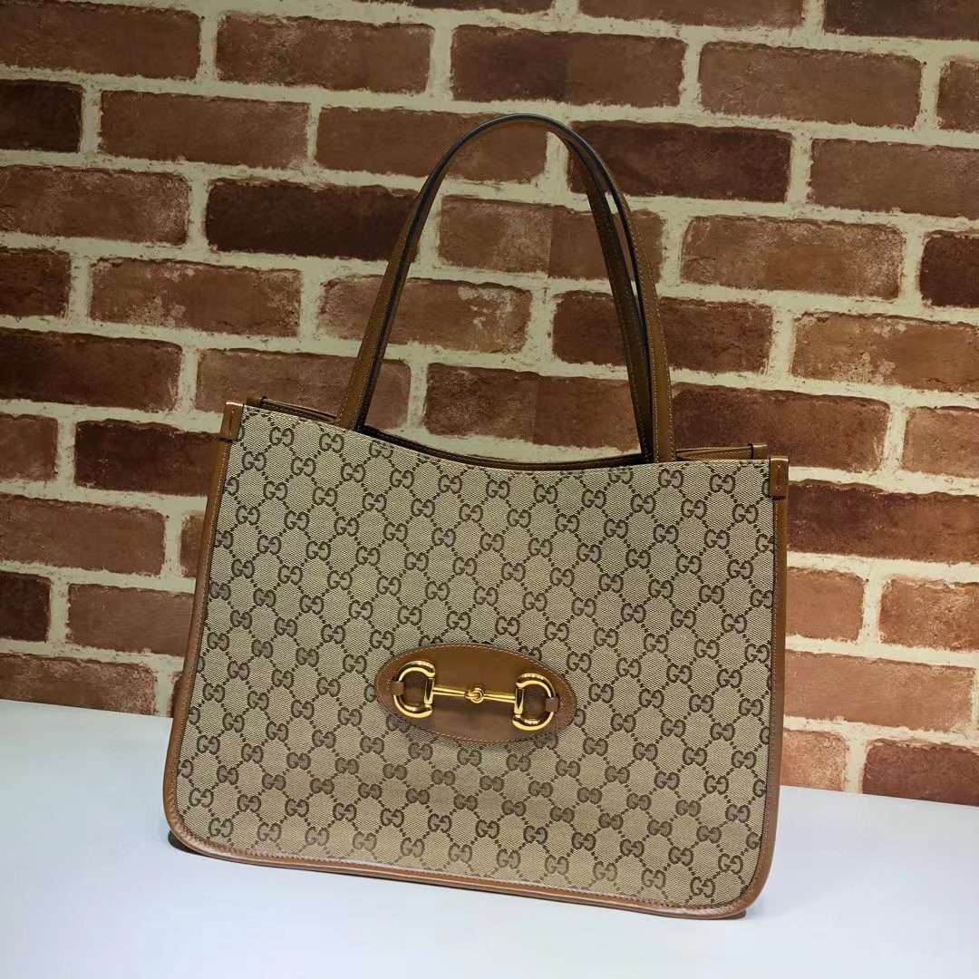 Gucci Horsebit 1955 Tote Bag(38-28.5-13CM) - DesignerGu