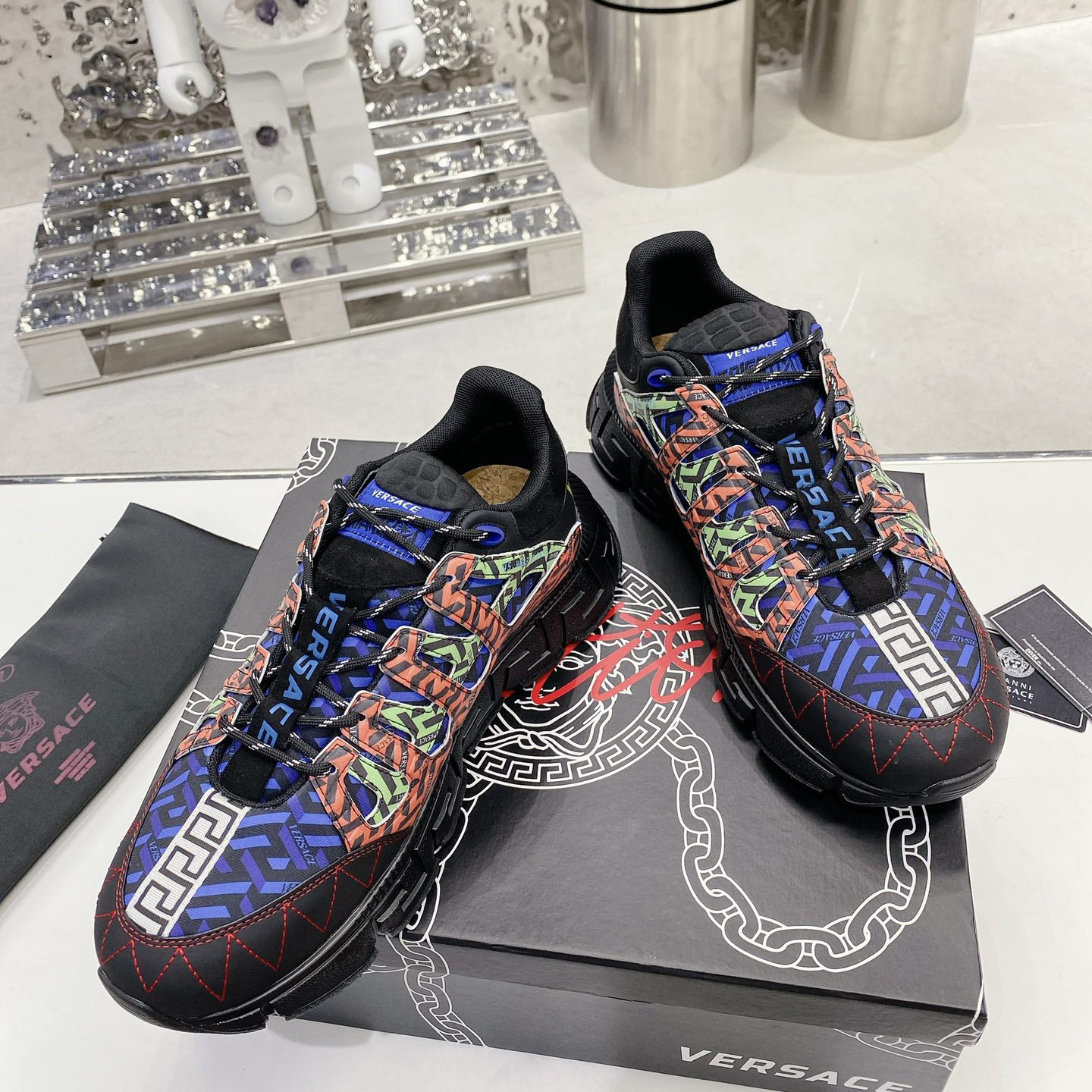 Versace Trigreca Sneakers  - DesignerGu