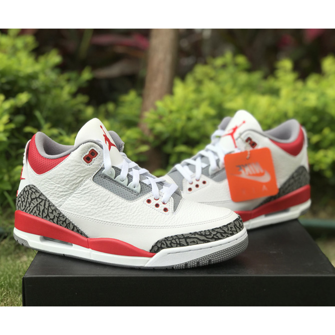 Air Jordan 3 OG “Fire Red” Basketball Shoes   DN3707-160 - DesignerGu