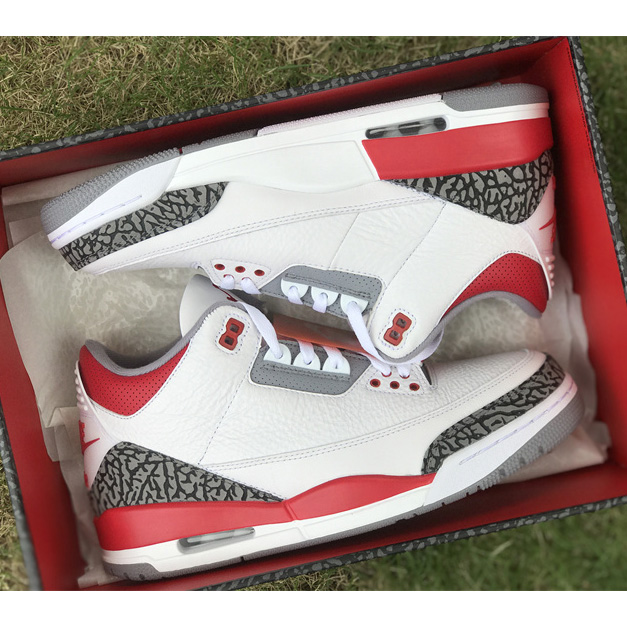 Air Jordan 3 OG “Fire Red” Basketball Shoes   DN3707-160 - DesignerGu