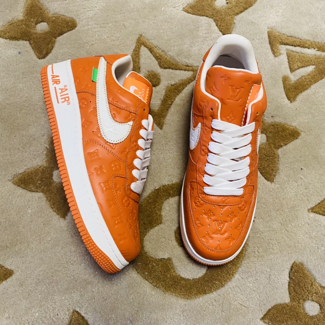 Louis Vuitton X Nike Air Force 1 Sneaker - DesignerGu