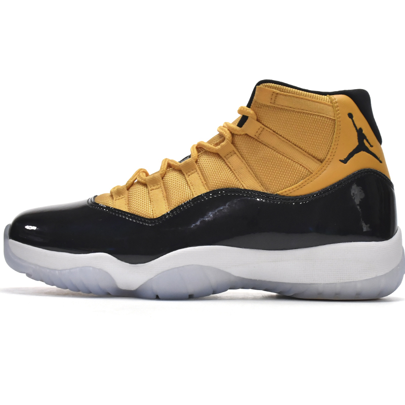  Air Jordan 11 Retro Black Yellow Sneaker    CT8012-118 - DesignerGu