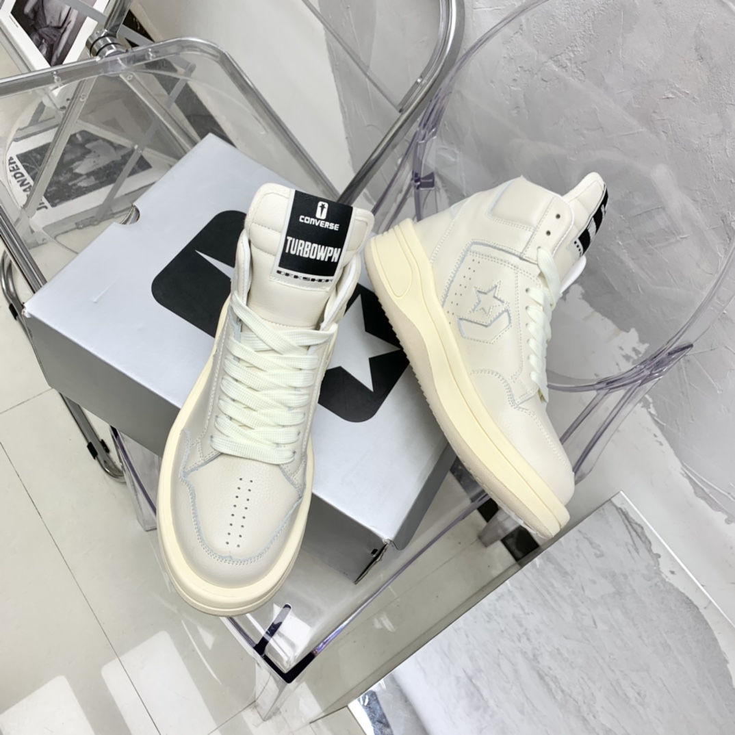 Rick Owens Converse X Drkshdw Turbowpn Sneakers - DesignerGu