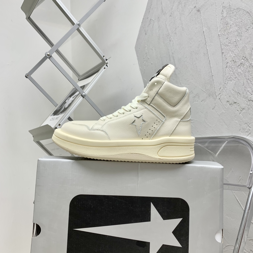 Rick Owens Converse X Drkshdw Turbowpn Sneakers - DesignerGu