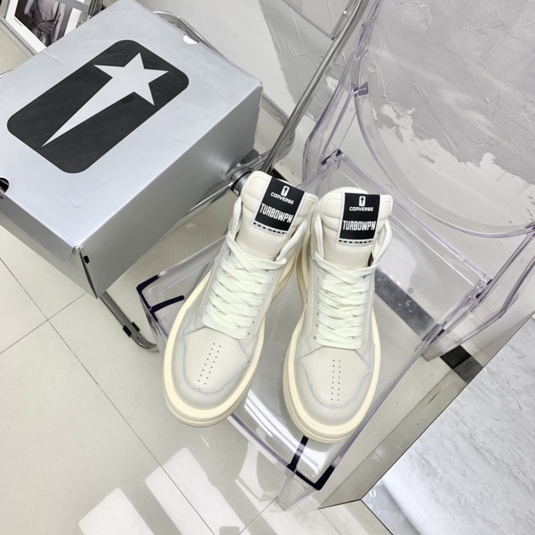 Rick Owens Converse X Drkshdw Turbowpn Sneakers - DesignerGu