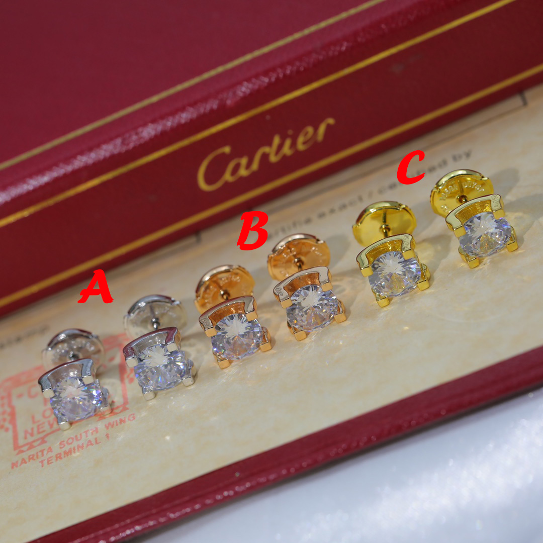 Cartier C De Cartier Earrings - DesignerGu