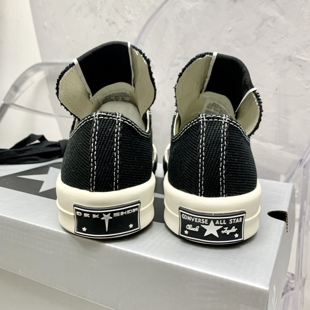 Rick Owensx Converse x  Drkshdw Drkstar Hi Sneakers - DesignerGu