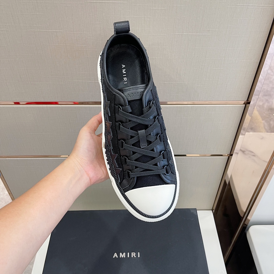 Amiri Stars Court Low Top Sneaker - DesignerGu