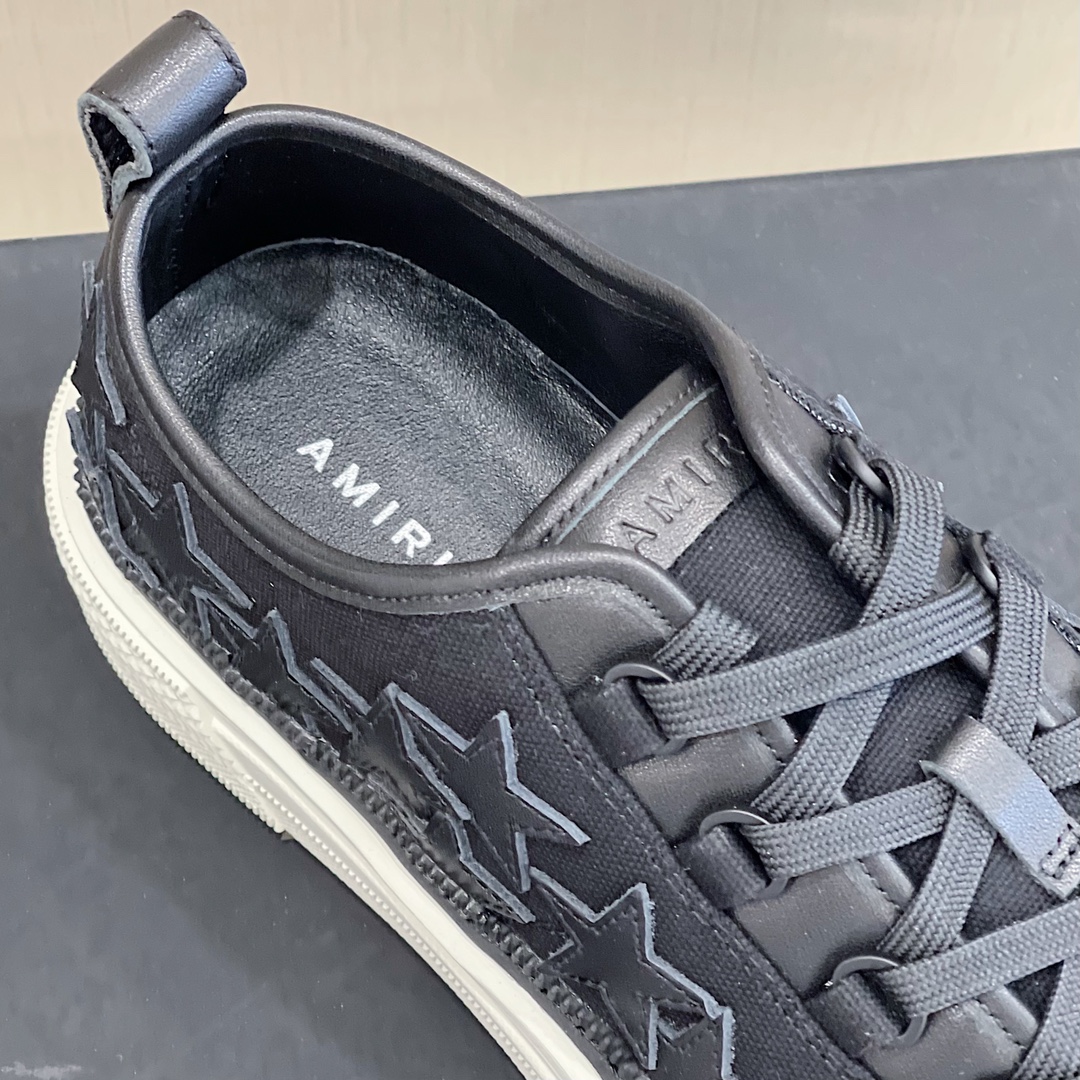 Amiri Stars Court Low Top Sneaker - DesignerGu