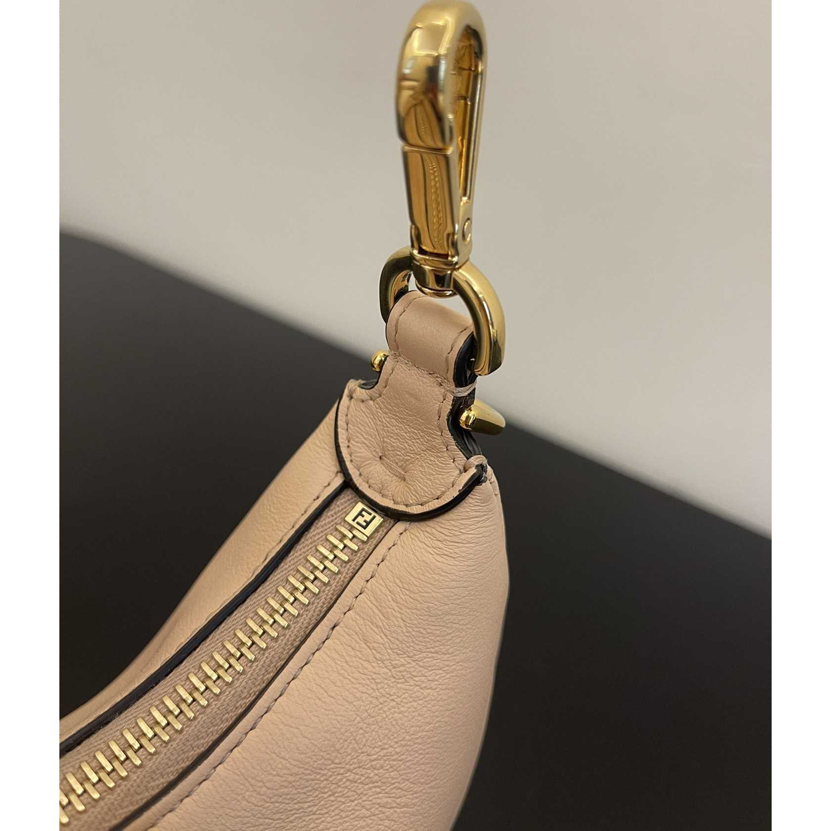 Fendi Nano Fendigraphy Hobo Bag (16.5-14-5) - DesignerGu