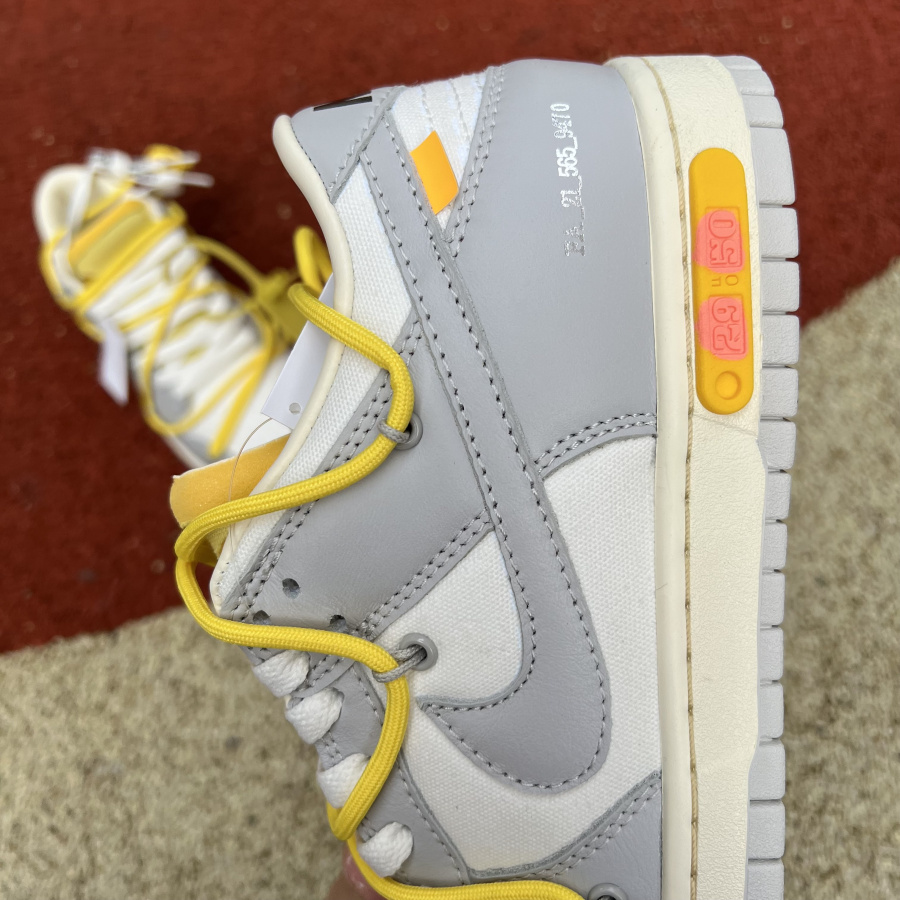 Nike Dunk Low Off-White Lot 29 Sneaker       DM1602-103 - DesignerGu